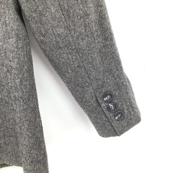 Vintage Wool Blazer ah! Austin Hill Womens Gray Jacket Size 10 Office Acadamia - Picture 3 of 10